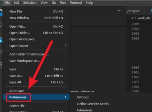 Bagaimanakah Vscode membalut baris secara automatik_Vscode membalut baris secara automatik