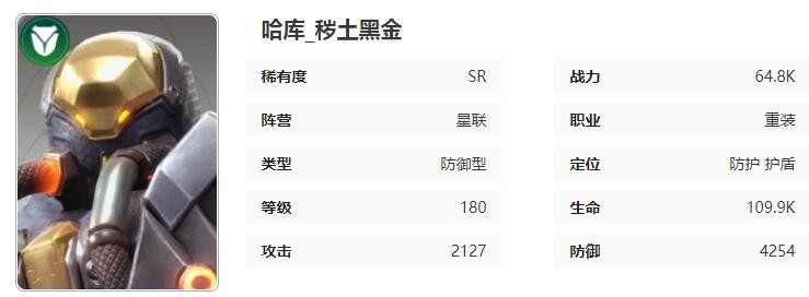 《星際52區》哈庫角色技能屬性介紹