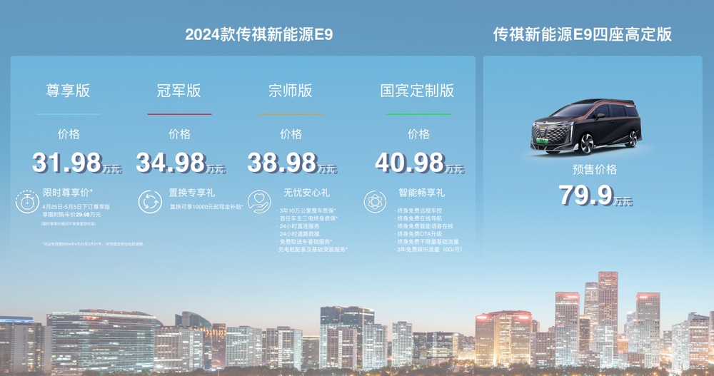 传祺新能源于北京车展发布EV+解决方案