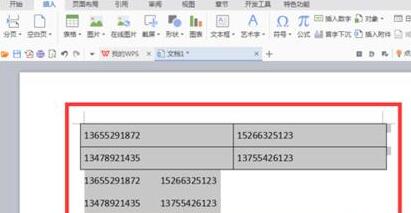 word把个人信息的手机号其中四位设成星号的操作步骤