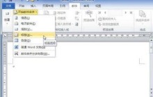 word2010文档里设置标签选项的操作方法