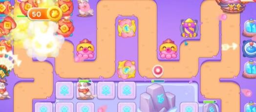 Defend Carrot 4 Po and the Magic Treasure Level 14 Walkthrough