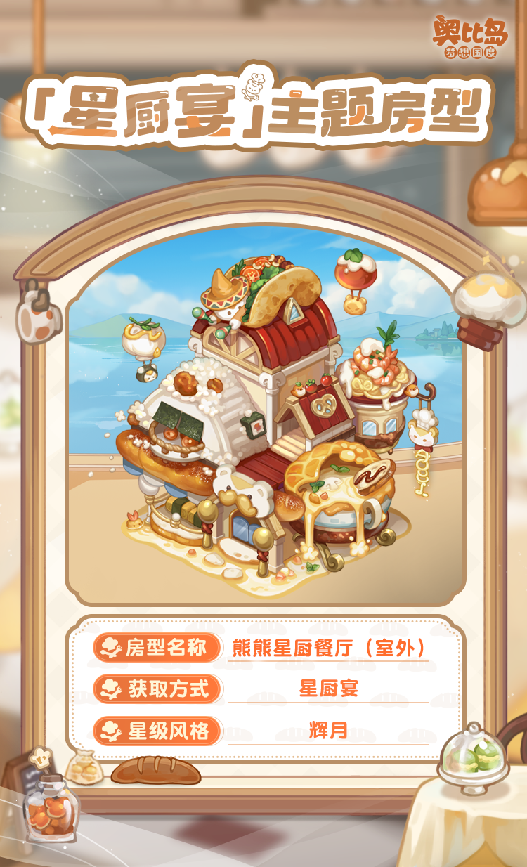 The PV version of the Obi Island mobile game Star Chef Banquet is coming! Food themed fashion & furniture are now online!