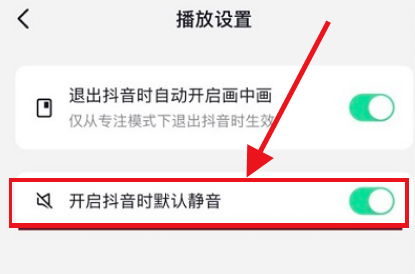 How to mute the sound when entering Douyin Express version