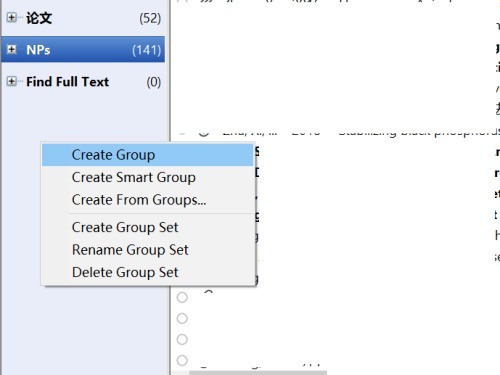 Cara membuat kumpulan baharu dalam Endnote_Tutorial tentang cara membuat kumpulan baharu dalam Endnote