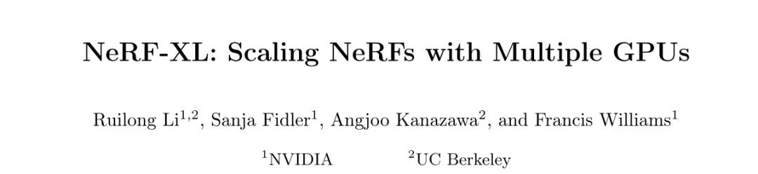 The largest reconstruction in history of 25km²! NeRF-XL: Really effective use of multi-card joint training!