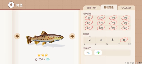 Heartbeat Town Fishing Illustrated List