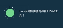 JVM 도구에서 Java 반사 메커니즘은 어떻게 사용됩니까?