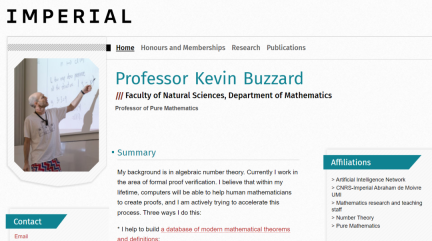 A relay spanning more than 300 years: Inspired by Terence Teru, mathematicians decided to use AI to formalize the proof of Fermats Last Theorem.