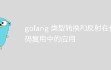 golang 类型转换和反射在代码复用中的应用