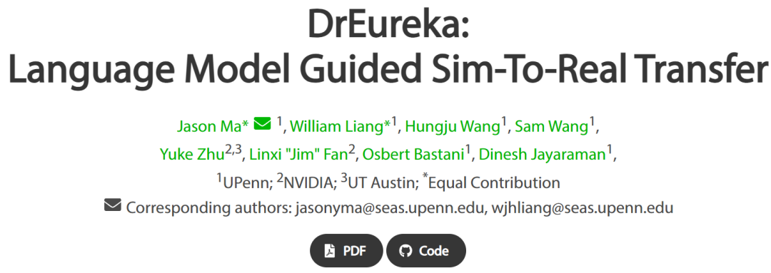 Mit dem „Hund auf dem Yogaball spazieren gehen! Eureka, eines der zehn besten Projekte von NVIDIA, hat einen neuen Durchbruch geschafft