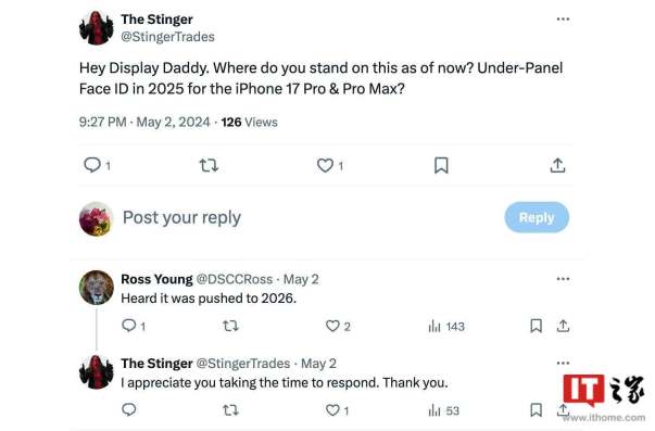 消息称苹果屏下 Face ID 再次推迟，iPhone 18 Pro 才会用上
