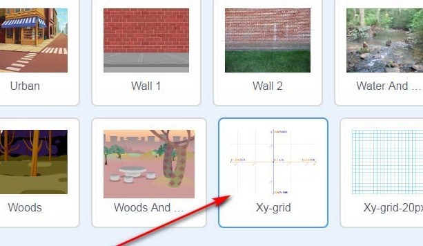 How to use the coordinate system in Scratch