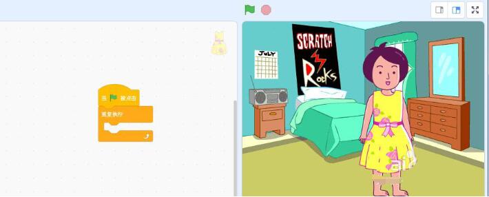 女の子の着替えアニメーションをscratch3で実装する方法_scratch3 キャラクターに服を追加するチュートリアル