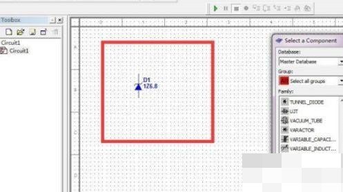 How to draw 1Z6.8 diode in multisim_Tutorial on drawing 1Z6.8 diode in multisim