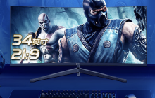 攀升推出 E342BW-J 34 英寸带鱼屏显示器：2K 165Hz，1099 元