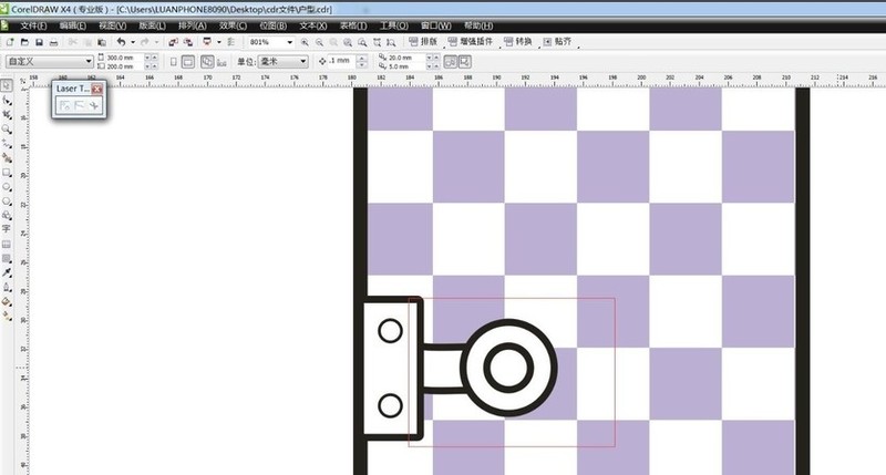 How to draw a house bathroom floor plan with CorelDRAW_CorelDRAW drawing a house bathroom floor plan tutorial