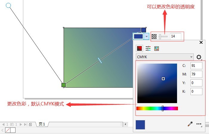 怎么用CDR的交互式填充工具进行渐变色填充呢 CorelDRAW教程