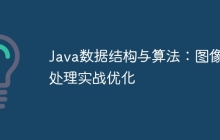 Java数据结构与算法:图像处理实战优化