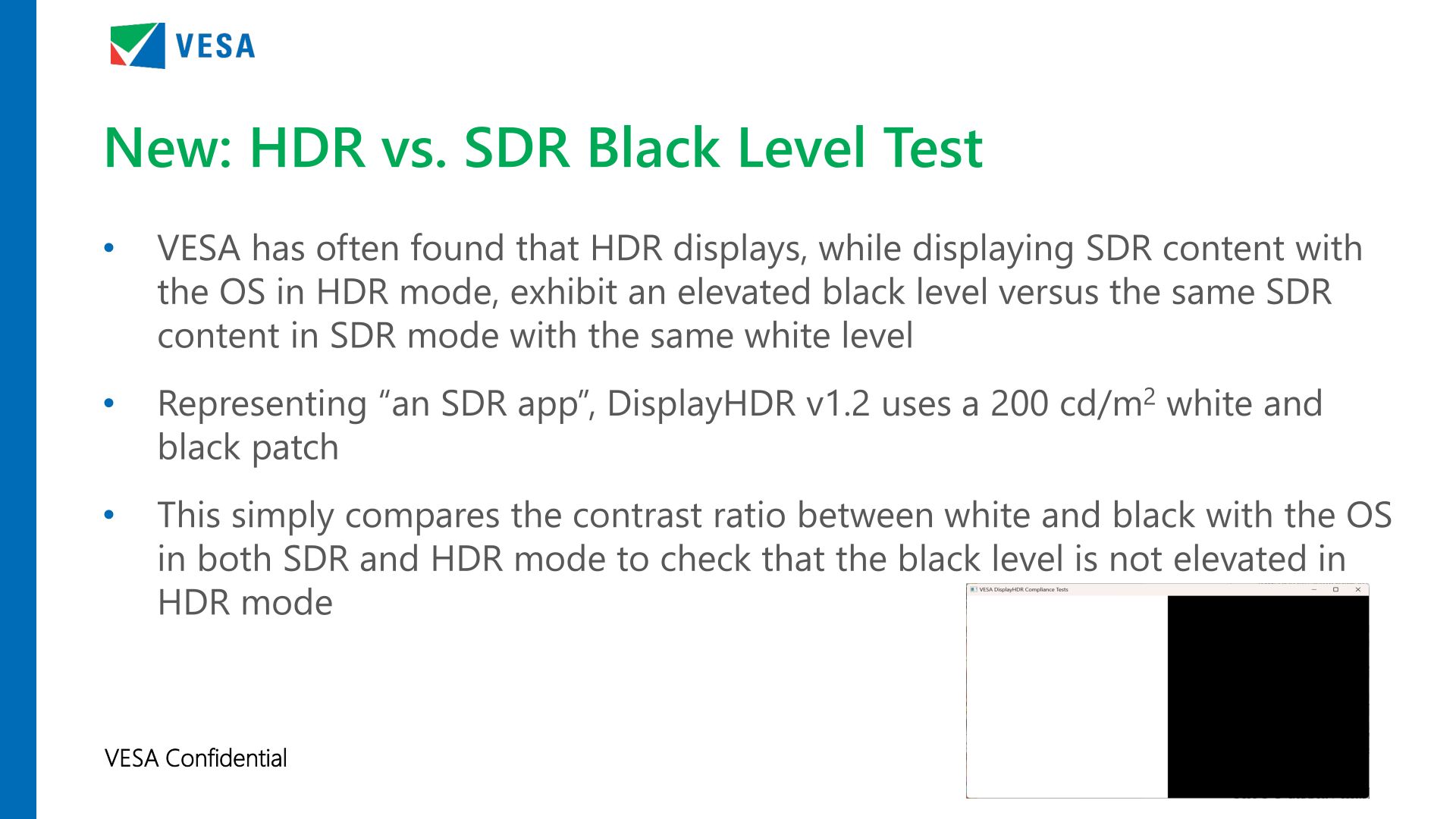 VESA 宣布 DisplayHDR 1.2 规范，提高性能要求：增加色彩准确度、宽色域等