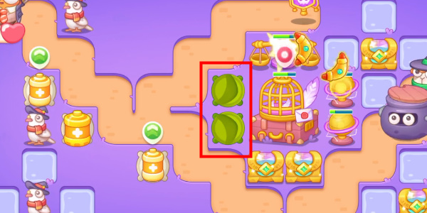 Bagaimana untuk melepasi tahap ke-19 dalam Defending Carrot 4 Apo dan Magic Treasure