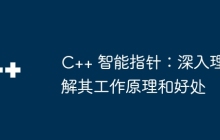 C++ 智能指针：深入理解其工作原理和好处