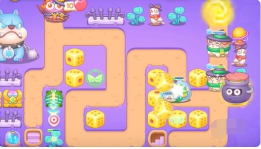 Defend Carrot 4 Po and the Magic Treasure Level 30 Walkthrough