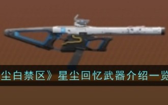 《塵白禁區》星塵回憶武器介紹一覽