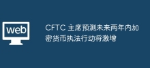 CFTC 主席預測未來兩年內加密貨幣執法行動將激增