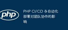 Kesan PHP CI/CD dan penggunaan automatik pada kerjasama pasukan
