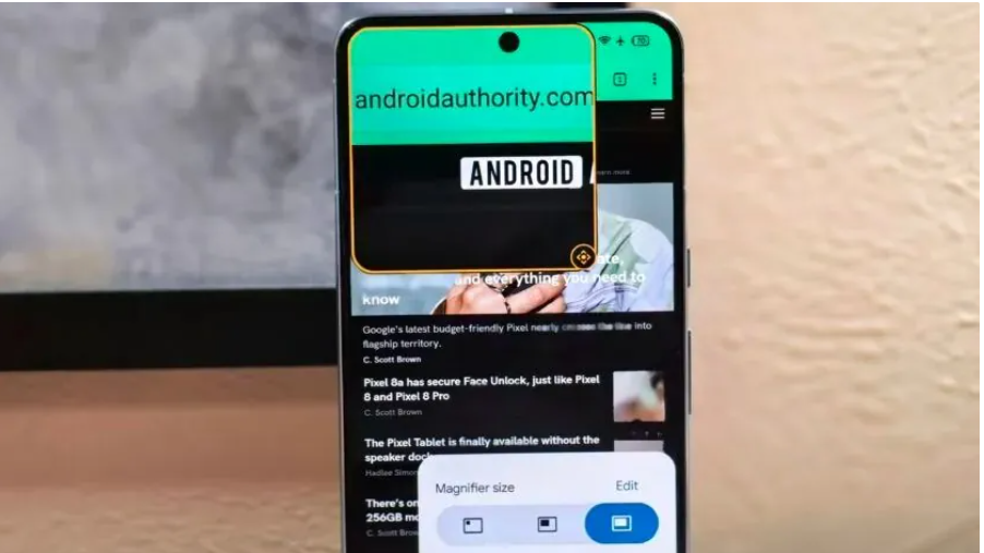 Google Android 15 launches convenient new gesture: ‘double-tap with two fingers’ to zoom in on the screen