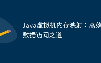 Java虚拟机内存映射:高效数据访问之道