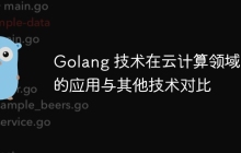 Golang 技术在云计算领域中的应用与其他技术对比