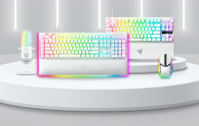 雷蛇发布四款白色系列游戏外设产品：包含鼠标、键盘与麦克风