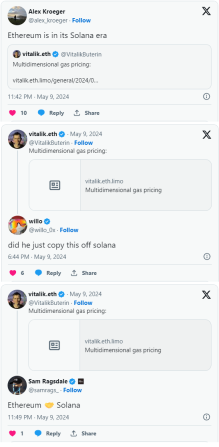以太坊迈向多维Gas费时代:Buterin的提案能否让ETH匹敌Solana的高效网络?