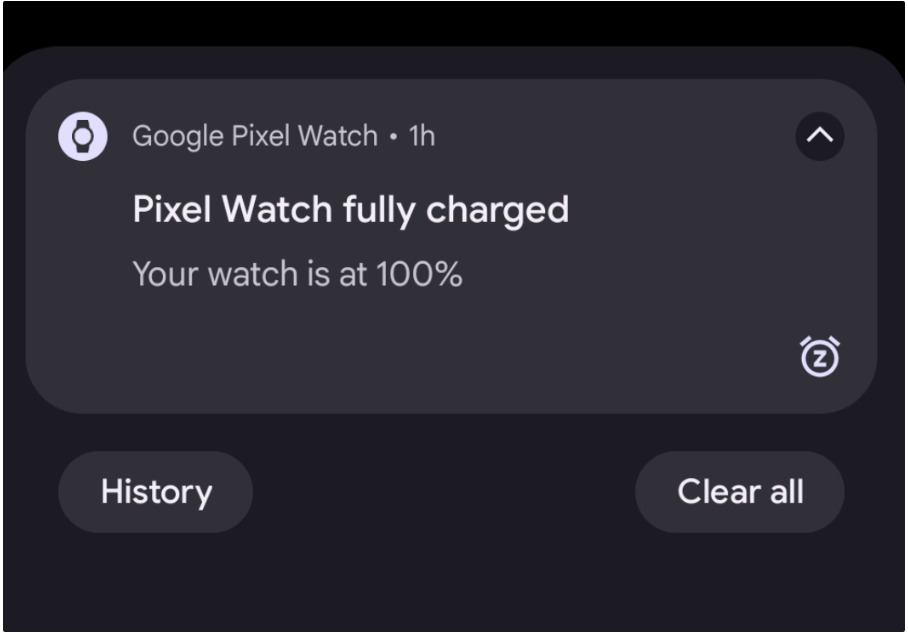 曝谷歌Pixel Watch停止发送“充电完成”手机通知，用户困惑求解