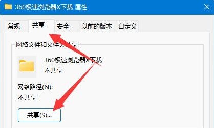 Windows11怎么设置文件高级共享权限 设置文件高级共享权限方法