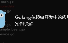 Golang在爬虫开发中的应用案例详解