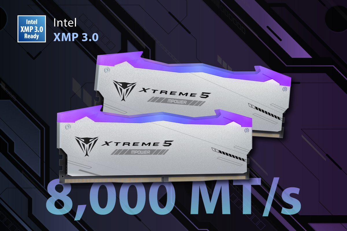 博帝 Patriot 与微星合作推出 Viper Xtreme 5 RGB DDR5 MPOWER 系列内存