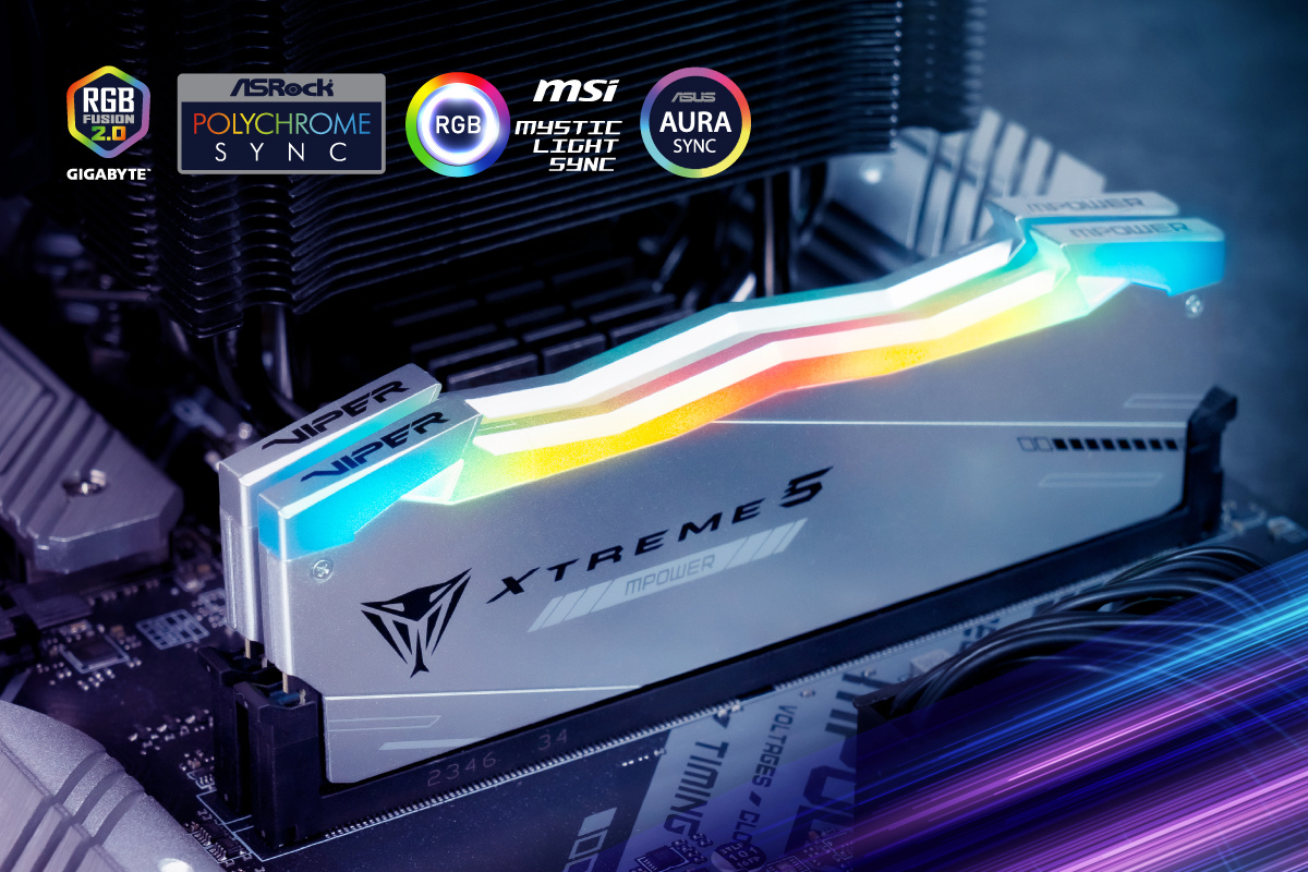 博帝 Patriot 与微星合作推出 Viper Xtreme 5 RGB DDR5 MPOWER 系列内存