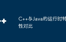 C++与Java的运行时特性对比