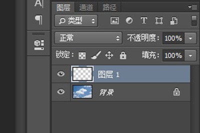 PS怎么把天空P蓝_画笔工具搞定