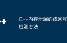 C++内存泄漏的成因和检测方法