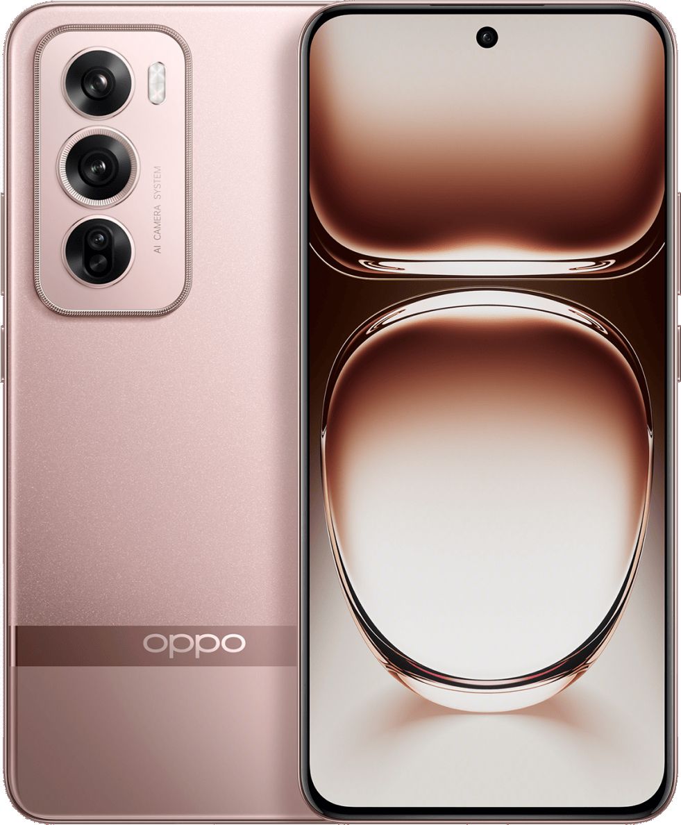 OPPO Reno 12 系列手机渲染图曝光：等深微曲屏