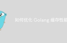 如何优化 Golang 缓存性能？