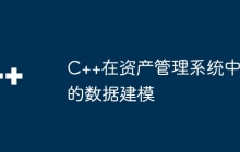 C++在资产管理系统中的数据建模