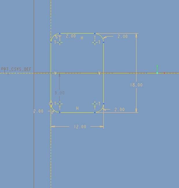 Proe使用扭曲建模灯饰的详细步骤