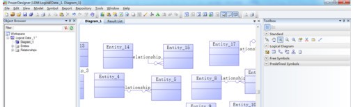 Power Designer设置模型视图大小的详细操作步骤