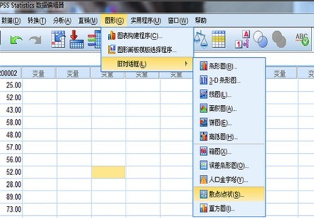 SPSS怎么绘制散点图 SPSS绘制散点图教程