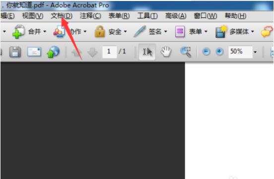 adobe reader怎么去除水印  adobe reader删除水印方法